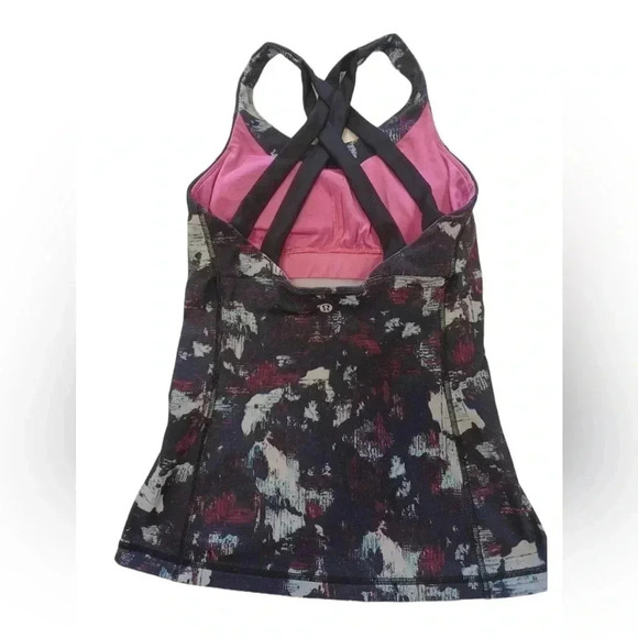 Lululemon Static Blossom Power Y Enhearten Tank  Size 4 - Picture 6 of 10